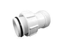 1-1/2" BSP Male x Female Coupling 3" Long McAlpine T12A-3