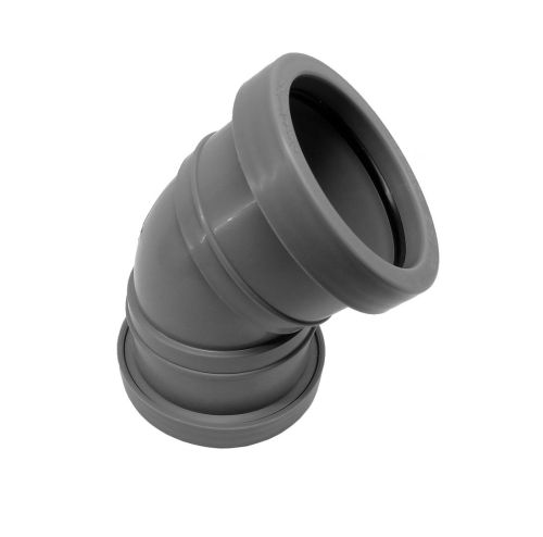 50mm (2") Push-Fit Waste 45 / 135 Degree Bend / Elbow