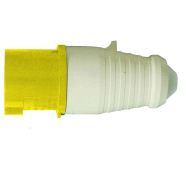110V 16A Yellow Industrial Plug IP44 3 Pin