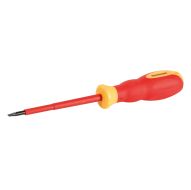 VDE Insulated Electrical Terminal Screwdriver 4mm Slotted Tip