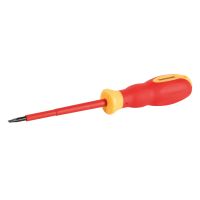 VDE Insulated Terminal Screwdriver 4mm Slotted Tip