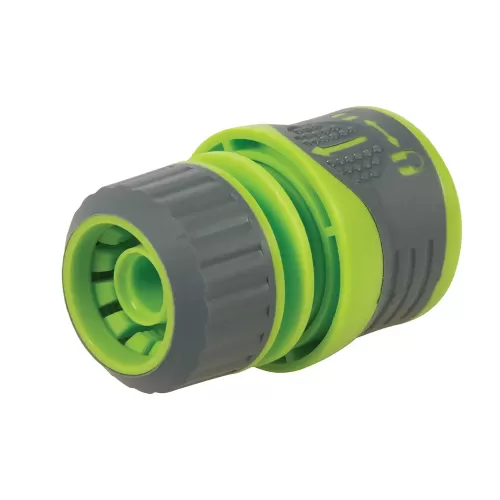 Soft Grip Garden Hose End Quick Connector (Plastic)