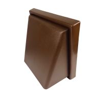Brown Gravity Flap Cowled Ventilation Outlet 100mm (4")