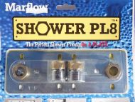 Marflow PL8 Bar Shower Valve Wall Fixing Plate / Bracket