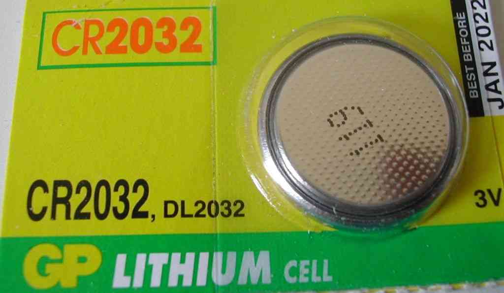 GP Lithium Coin Batteries CR2032